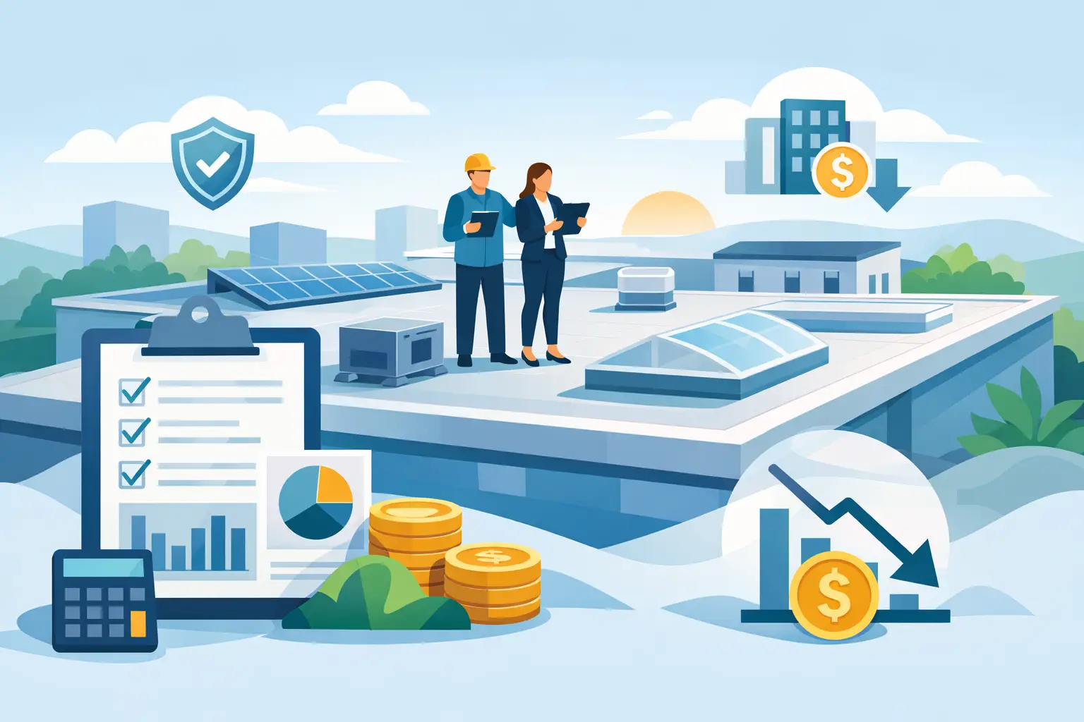 Commercial Roof Asset Management That Saves Money