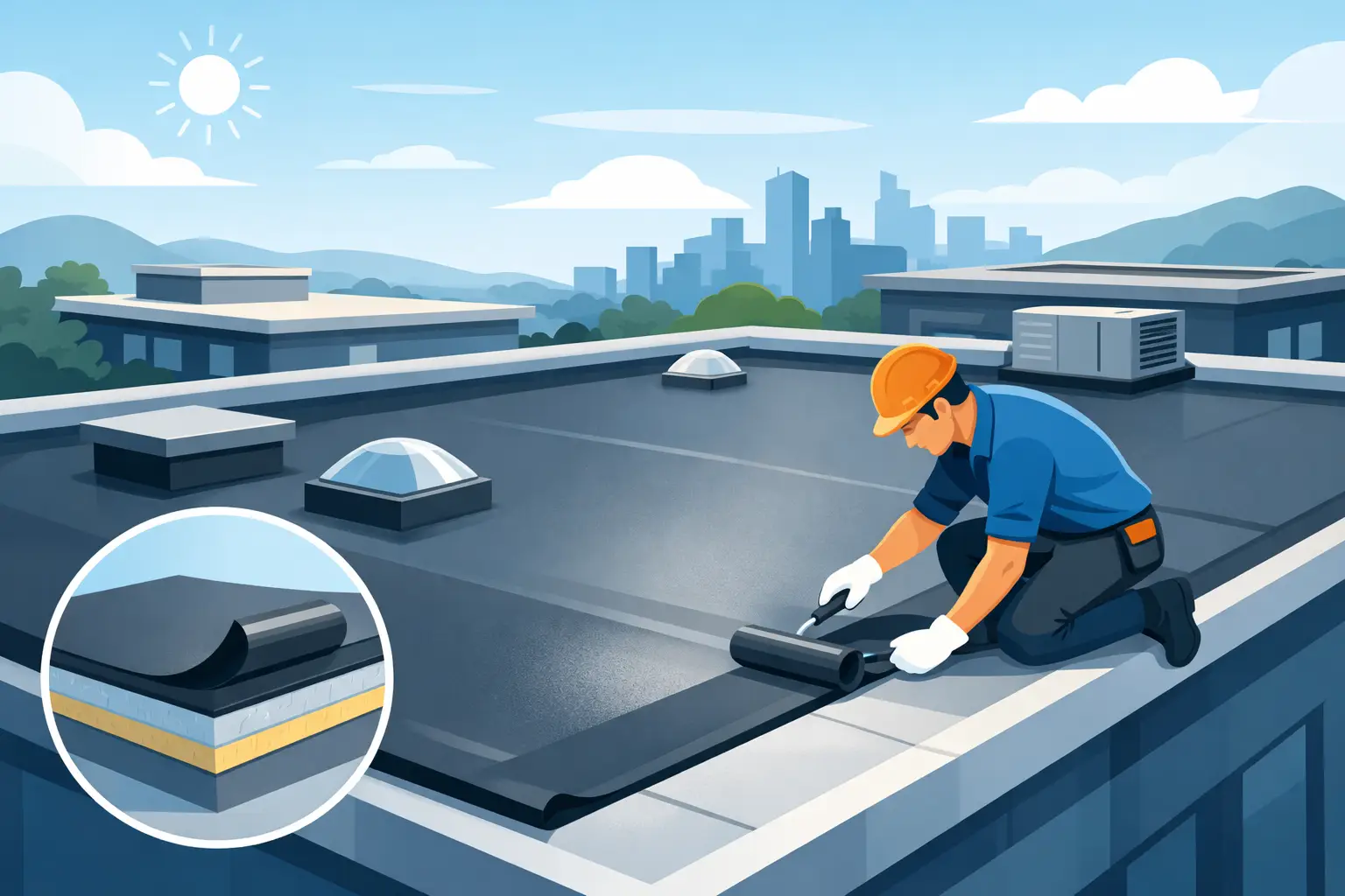 Is EPDM Roofing Right for Your Flat Roof?