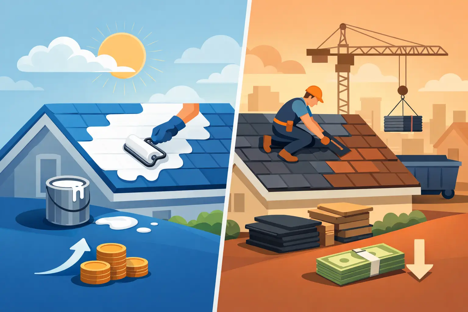 Roof Coating vs Replacement: Which Pays Off?