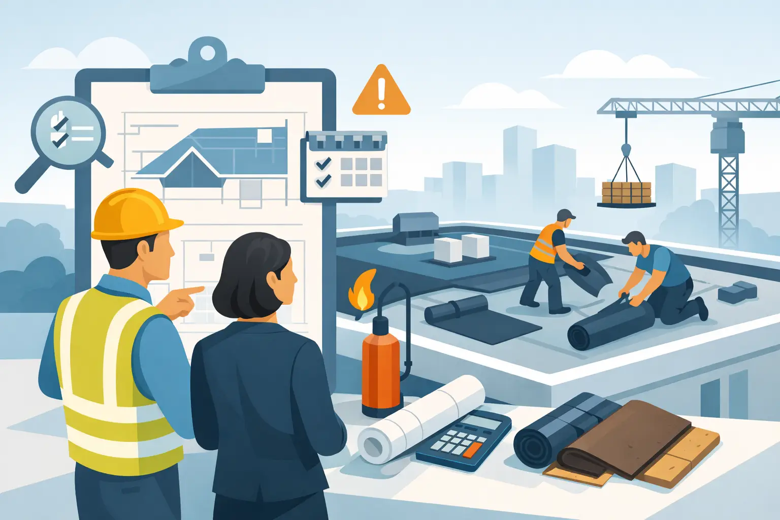 How to Plan Commercial Reroofing Without Surprises
