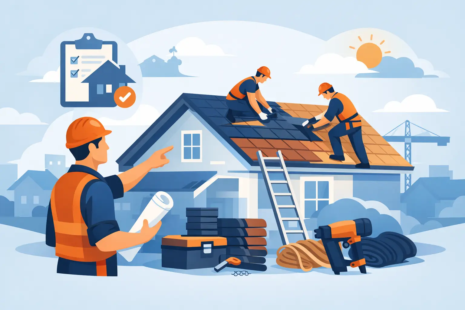How to Prepare for Roof Replacement Work