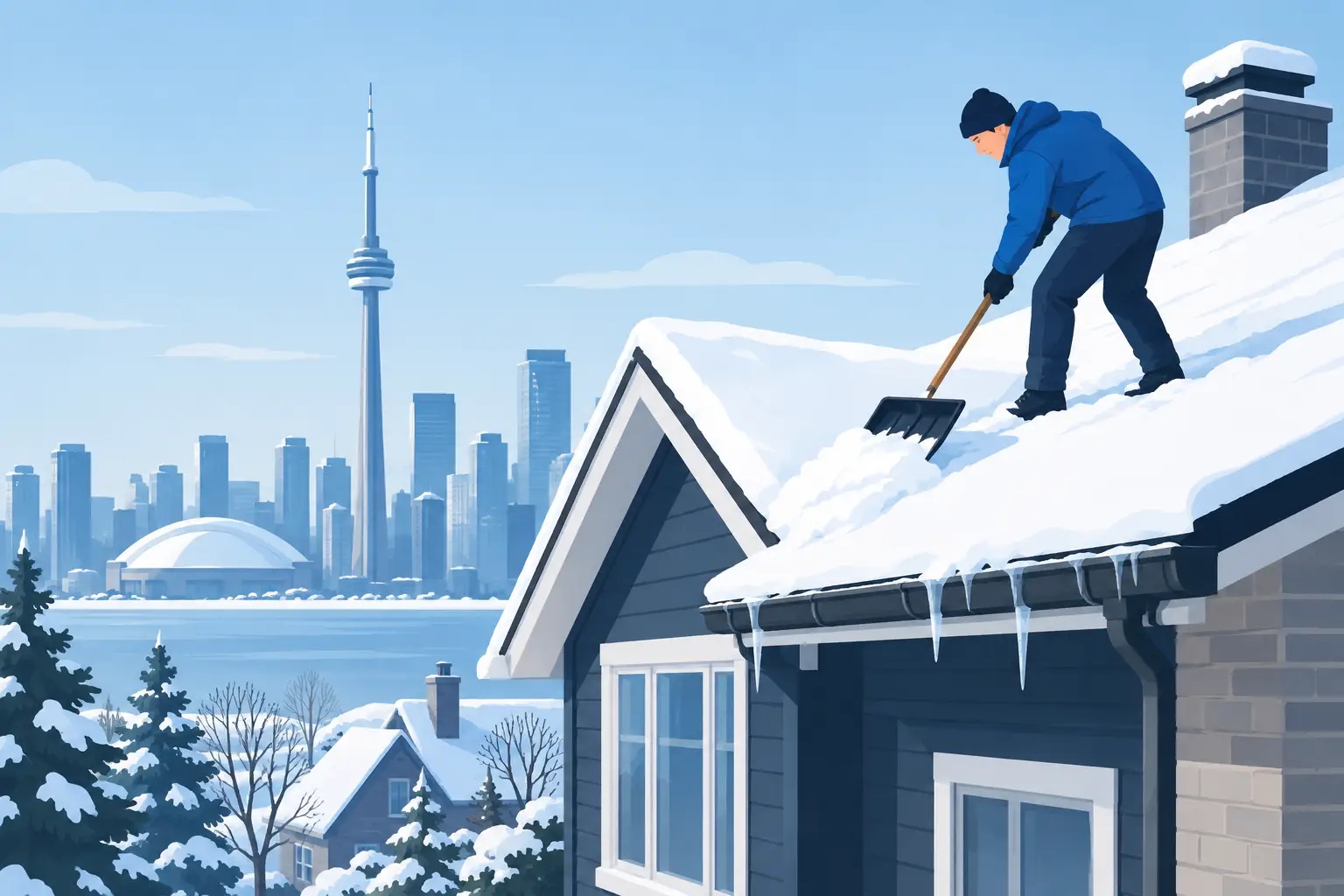 Winter Roof Care for Toronto Homes and Buildings