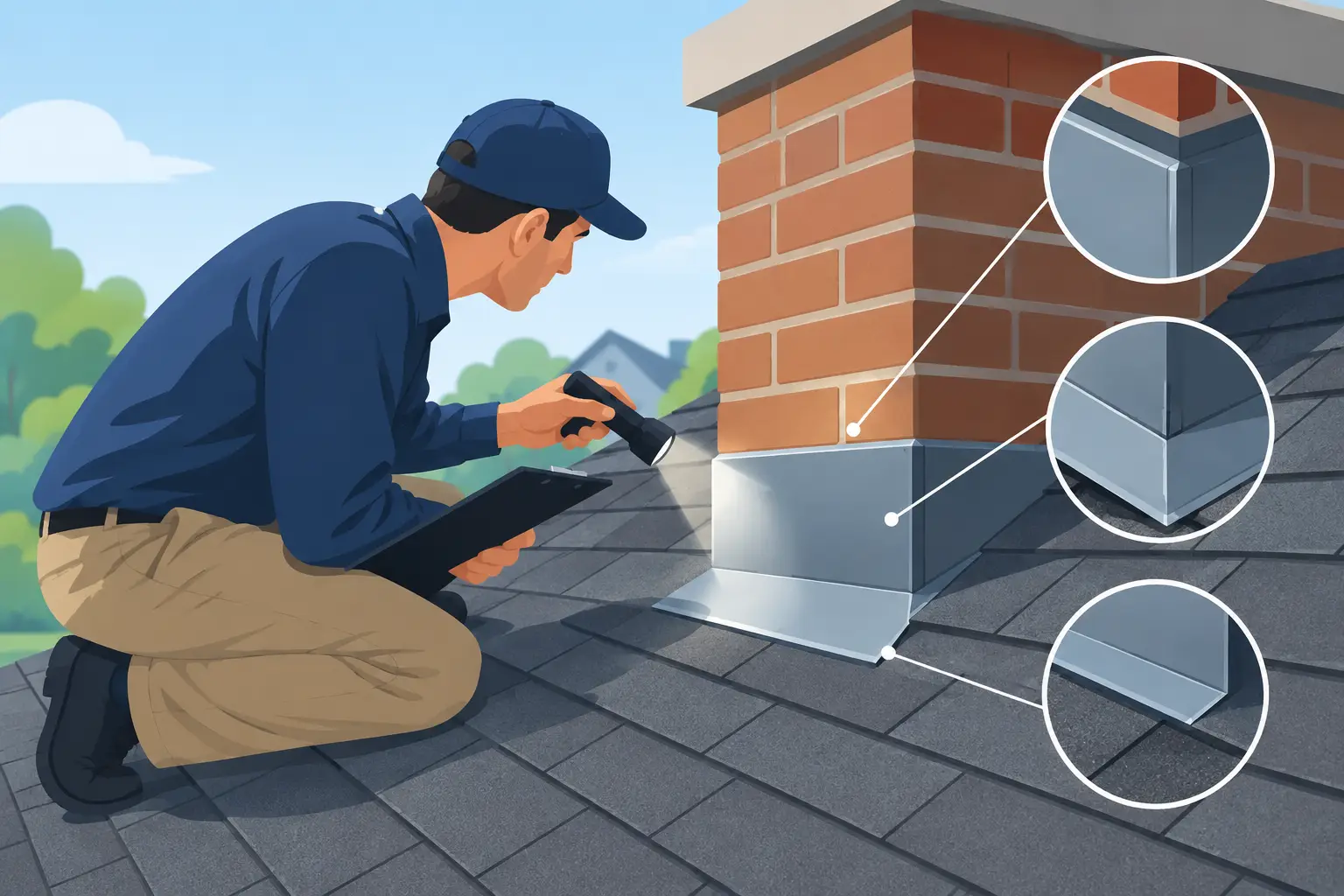 How to Inspect Roof Flashing Without Missing Leaks